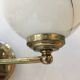Double wall lamp two Art Deco