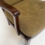 Re-upholstered Swedish arm chair bij Engens Mobelfabrik, 1970s