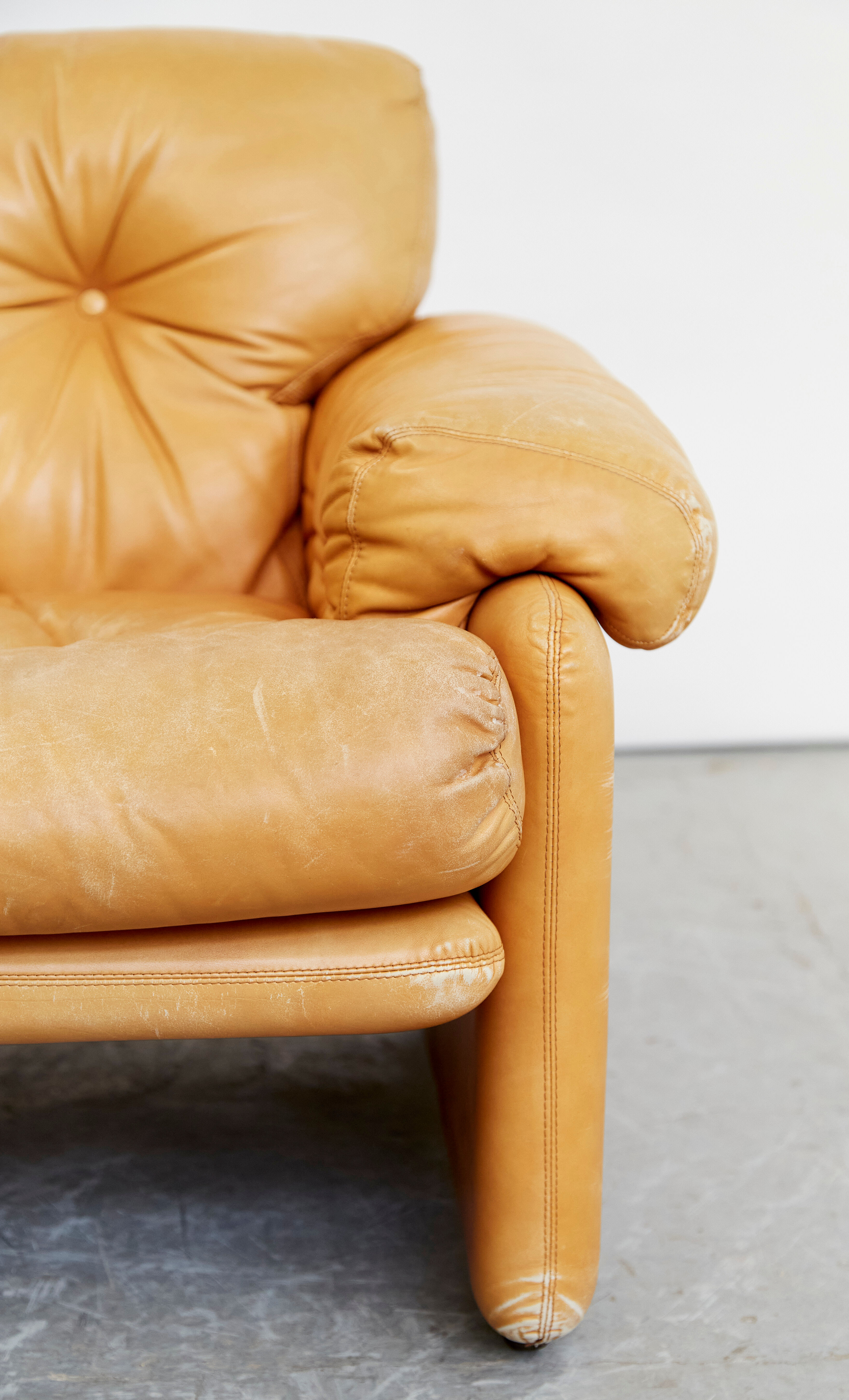 Couple Coronado Lounge Chair by Tobia & Afra Scarpa for B & B Italy