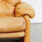 Couple Coronado Lounge Chair by Tobia & Afra Scarpa for B & B Italy