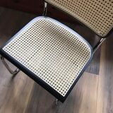 Mid-Century Modern Italian Marcel Breuer B32 Cesca Chair, 70s