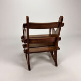 Mid Century Arts & Crafts Oak Lounge Chair, 1950s