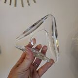 Val St Lambert Crystal Pocket Ashtray