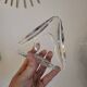Val St Lambert Crystal Pocket Ashtray