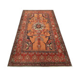 Antique Caucasian Handmade Wool Shirvan Rug 1890- 128x188cm