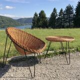 1950s rattan show