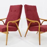 1960s Antonin Suman Pair of Restored Armchairs