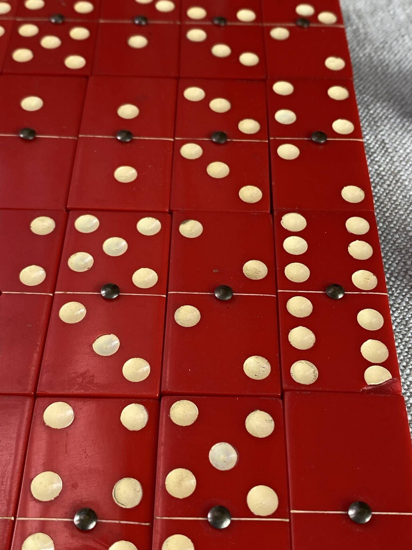 Bakelite domino set, 1930s