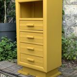 Art Deco ochre yellow chiffonier