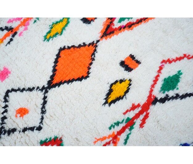Colorful Berber carpet 208x140cm