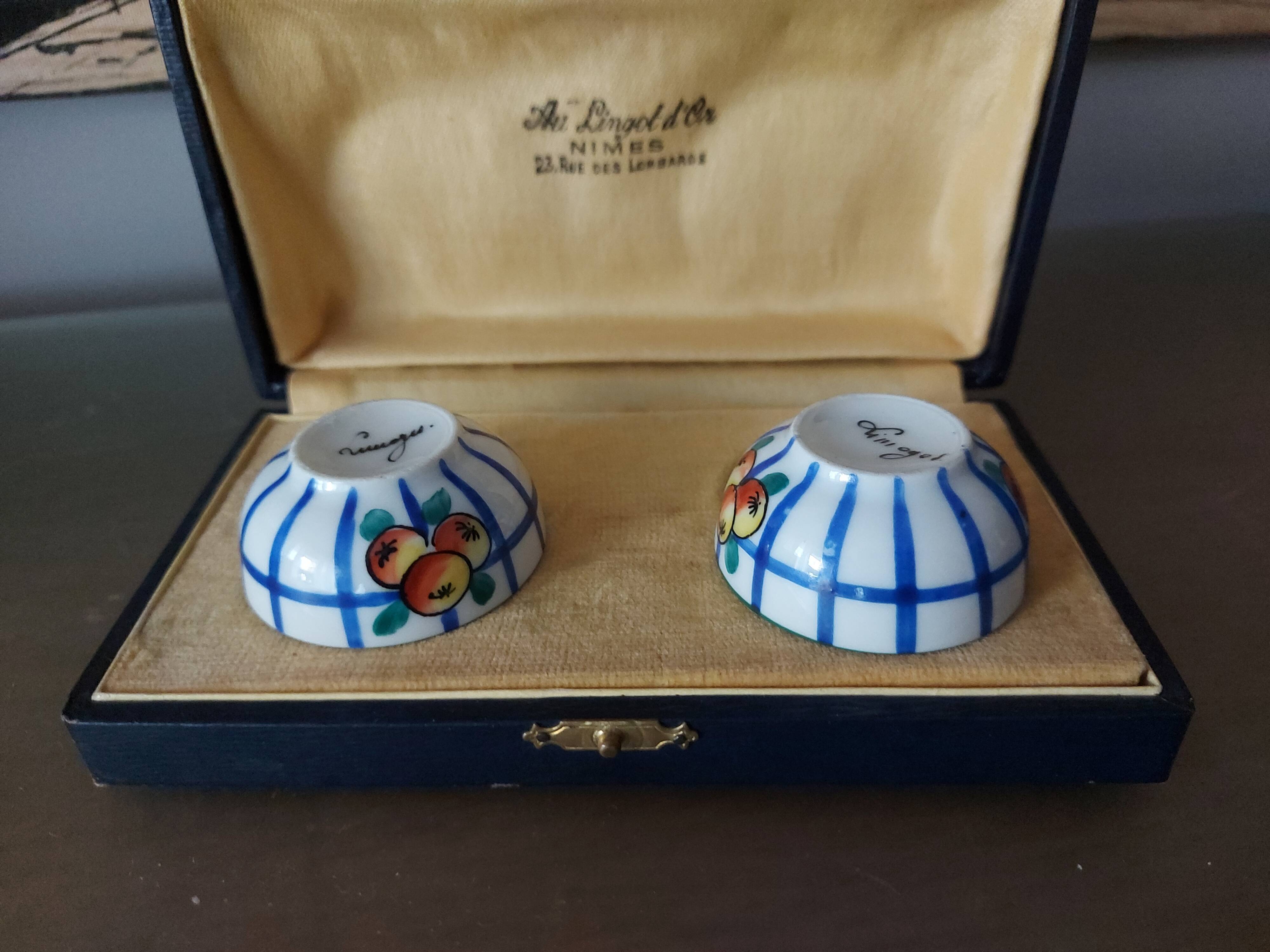 Saleron, pepper maker Limoges porcelain