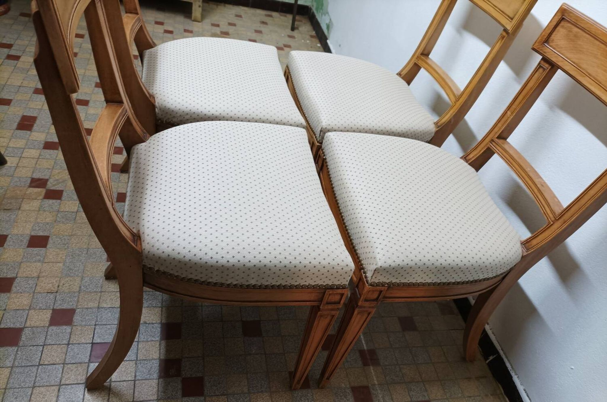 Suite de 4 chaises