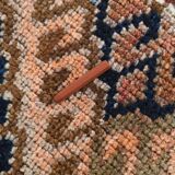 3x10 blue & brown persian runner rug, 91x295cm sk 18084 free shipping