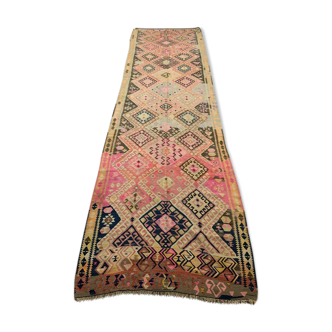 Kilim turc 453x130 cm laine