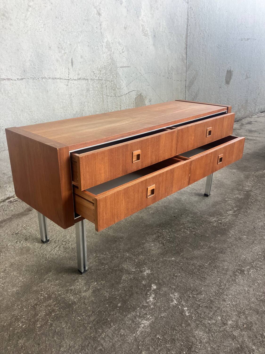 Vintage teak sideboard from the 1960s