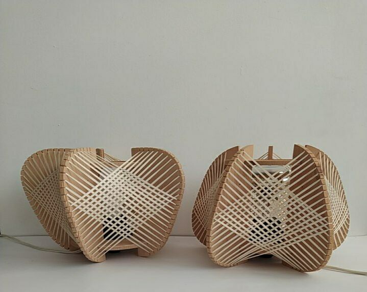 Pair of Scandinavian lamps