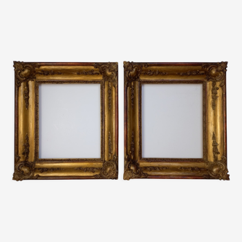 Pair of small key frames, late 19th century