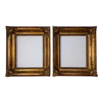 Pair of small key frames, late 19th century