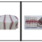 SOKOA Basque tablecloth set 3 m with 6 napkins