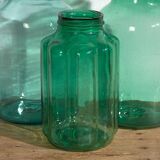 Antique green bottles (c.1920). 3-piece set #7