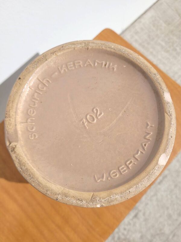 Vase, cache-pot visage en céramique