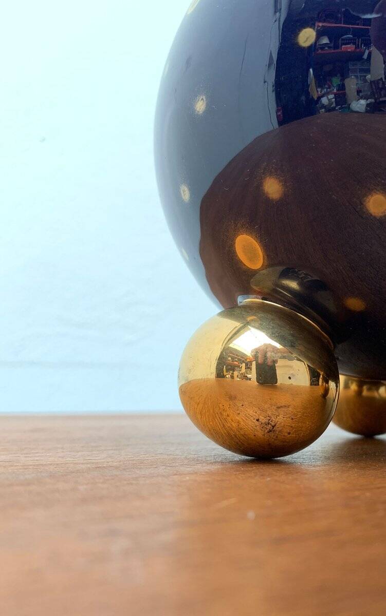 Italian table lamp from the mid-century, 1950s.