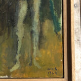 Oil on canvas signed Jacques Van Den Bussche