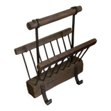 Brutalist magazine rack