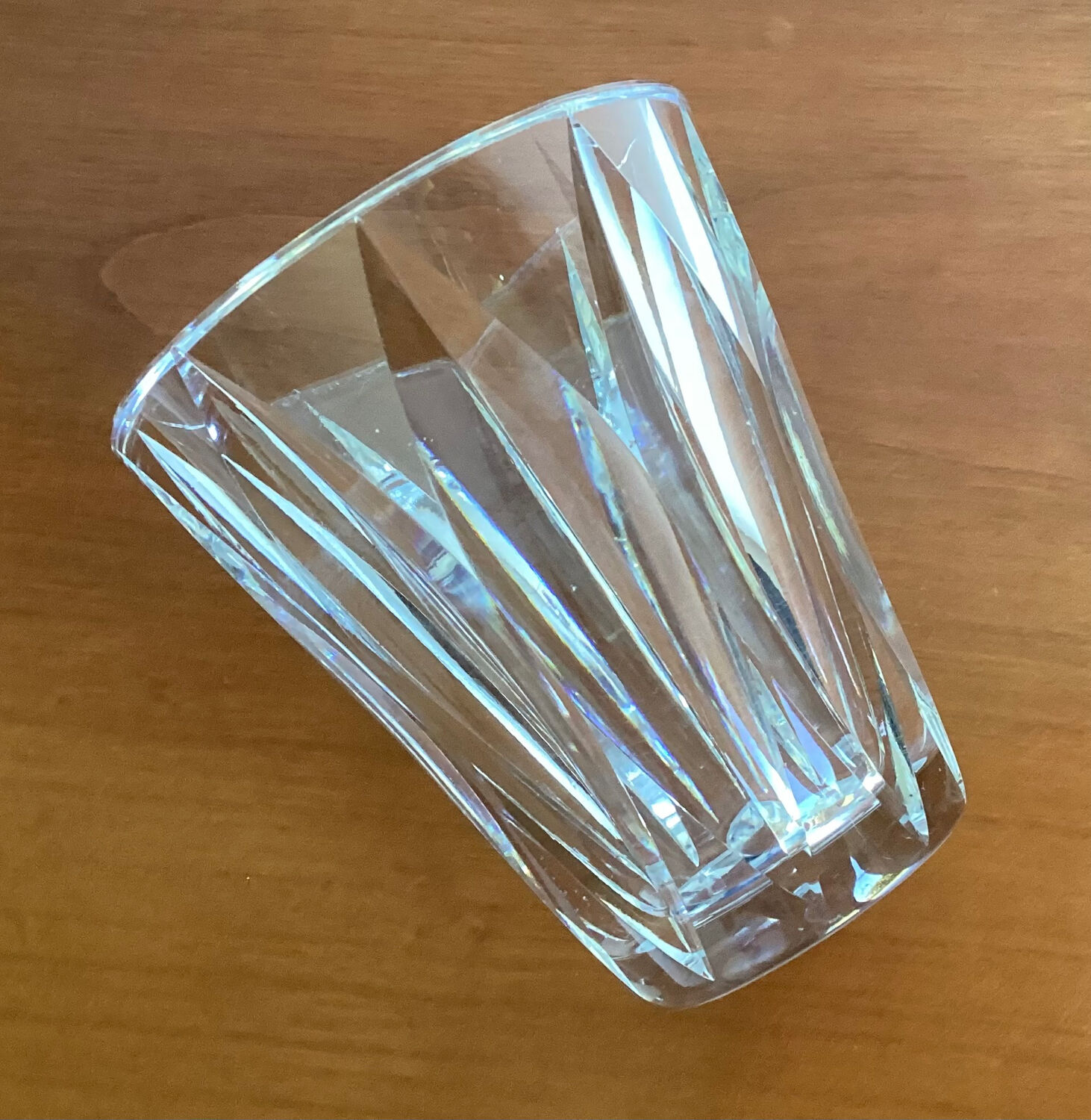 Crystal vase St Louis France