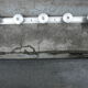 Coat rack 5 hooks aluminum of the 50s