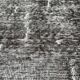Distressed Turkish Narrow Runner 309 x 66 cm Wool Vintage rug, Over-dyed Gray