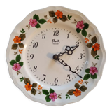 Plate wall clock