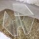 70s Plexiglas Sofa Tip