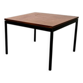 Table d'appoint canapé minimaliste en teck du milieu du siècle par Florence Knoll pour Knoll International, années 1950