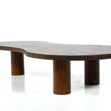 Organic Shaped Wooden Coffee Table, Contemporary, Italy