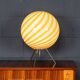 21stc italian hand blown glass table lamp, murano
