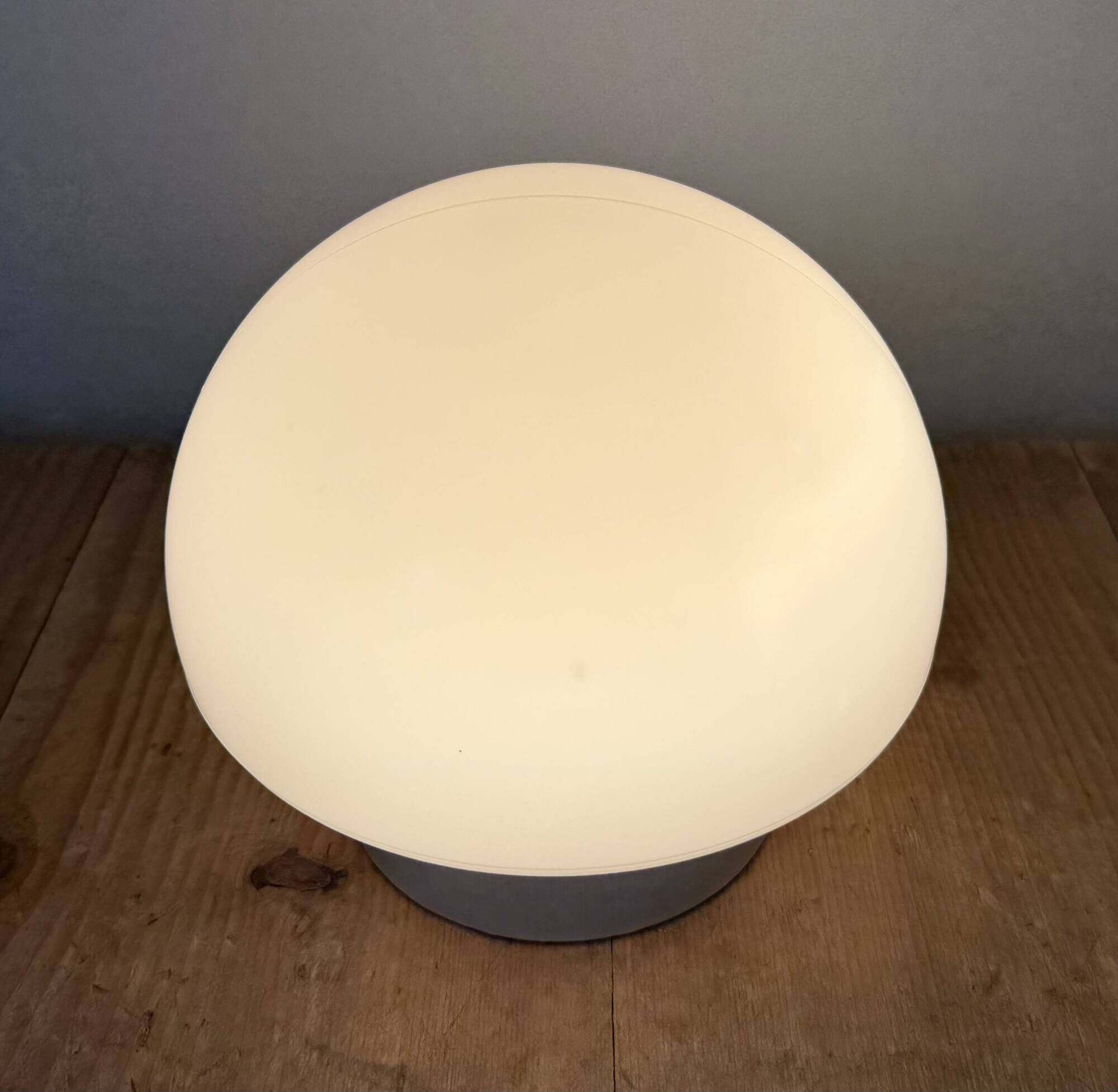 Vintage White Porcelain Ceiling Light, 1970s