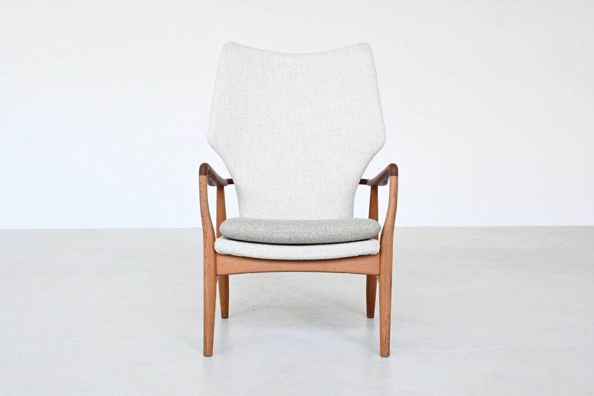 A. Madsen and H. Schubell “Kirsten” lounge chairs Bovenkamp Netherlands 1960