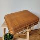 60s woven bamboo suitcase