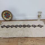 Handcrafted Moroccan Berber Rug 136 X 82CM