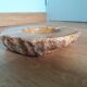 Alabaster ashtray caramel from Italy