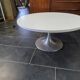 Table Basse Vintage pied tulipe par Werzalit des années 70