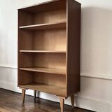 Vintage 60s shelf, spindle legs