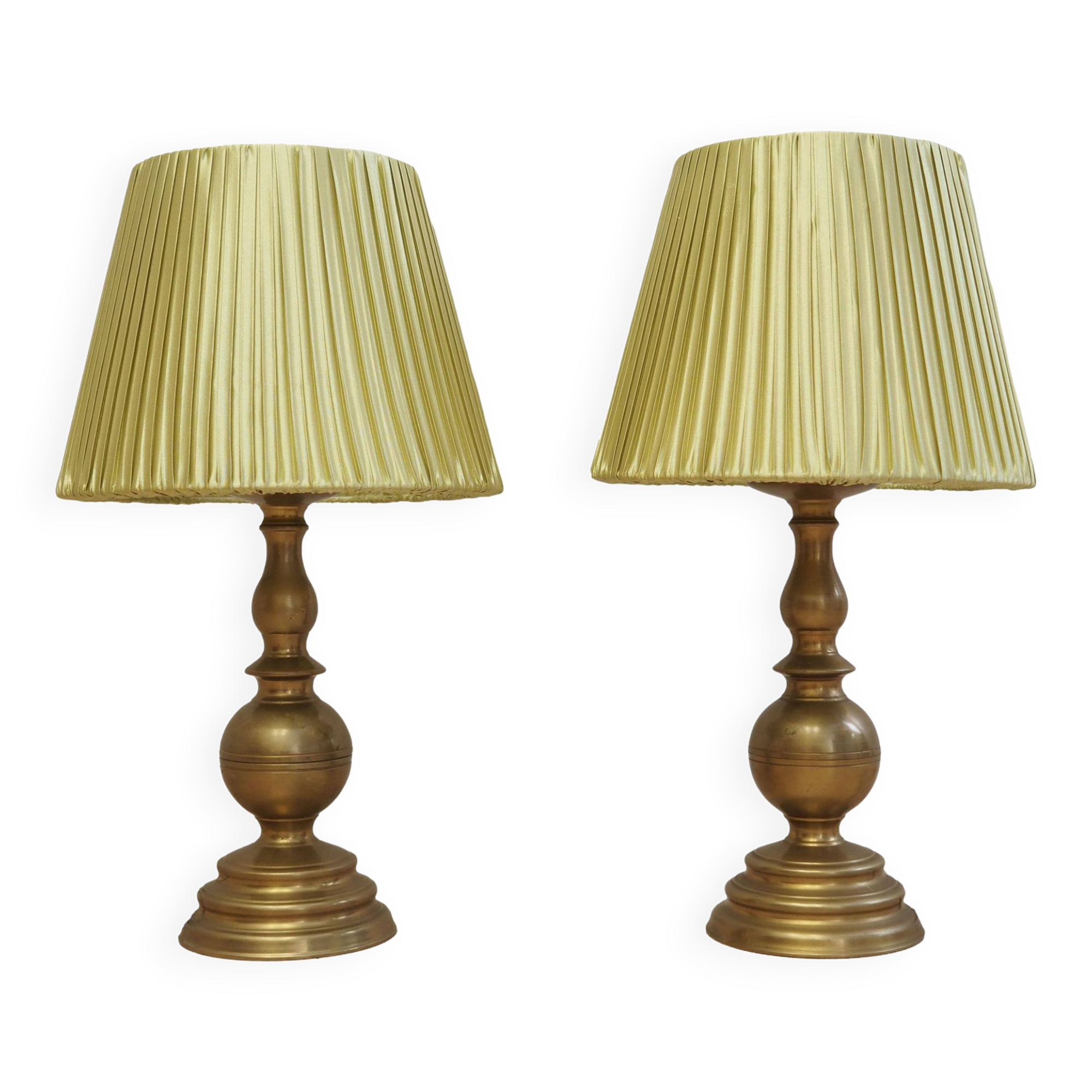 Set of two bedside lamps, Danish design, 1970s, made in Denmark