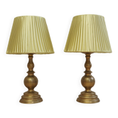 Set of two bedside lamps, Danish design, 1970s, made in Denmark