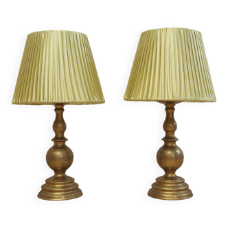 Set of two bedside lamps, Danish design, 1970s, made in Denmark