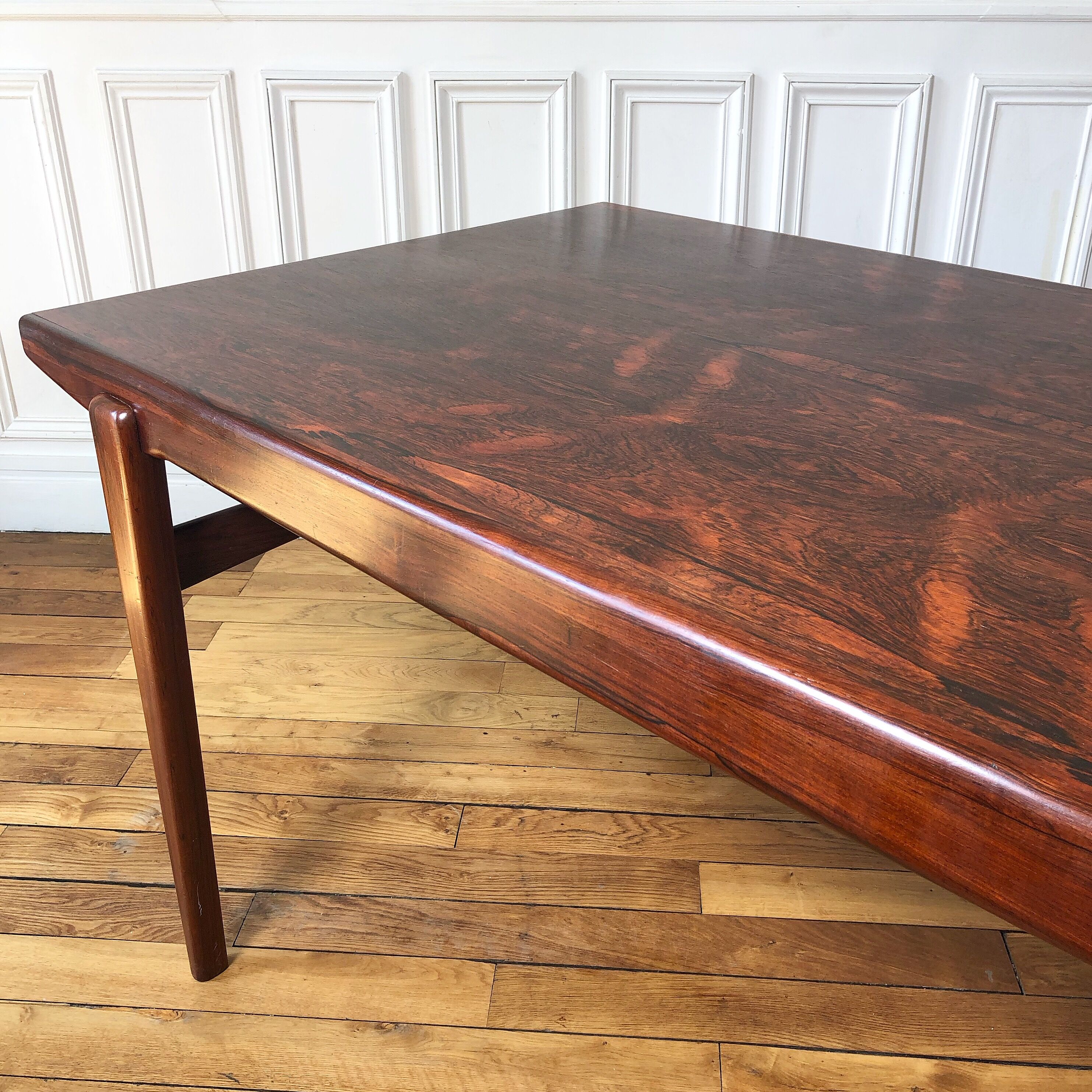 Table à repas en palissandre de Rio, 1960