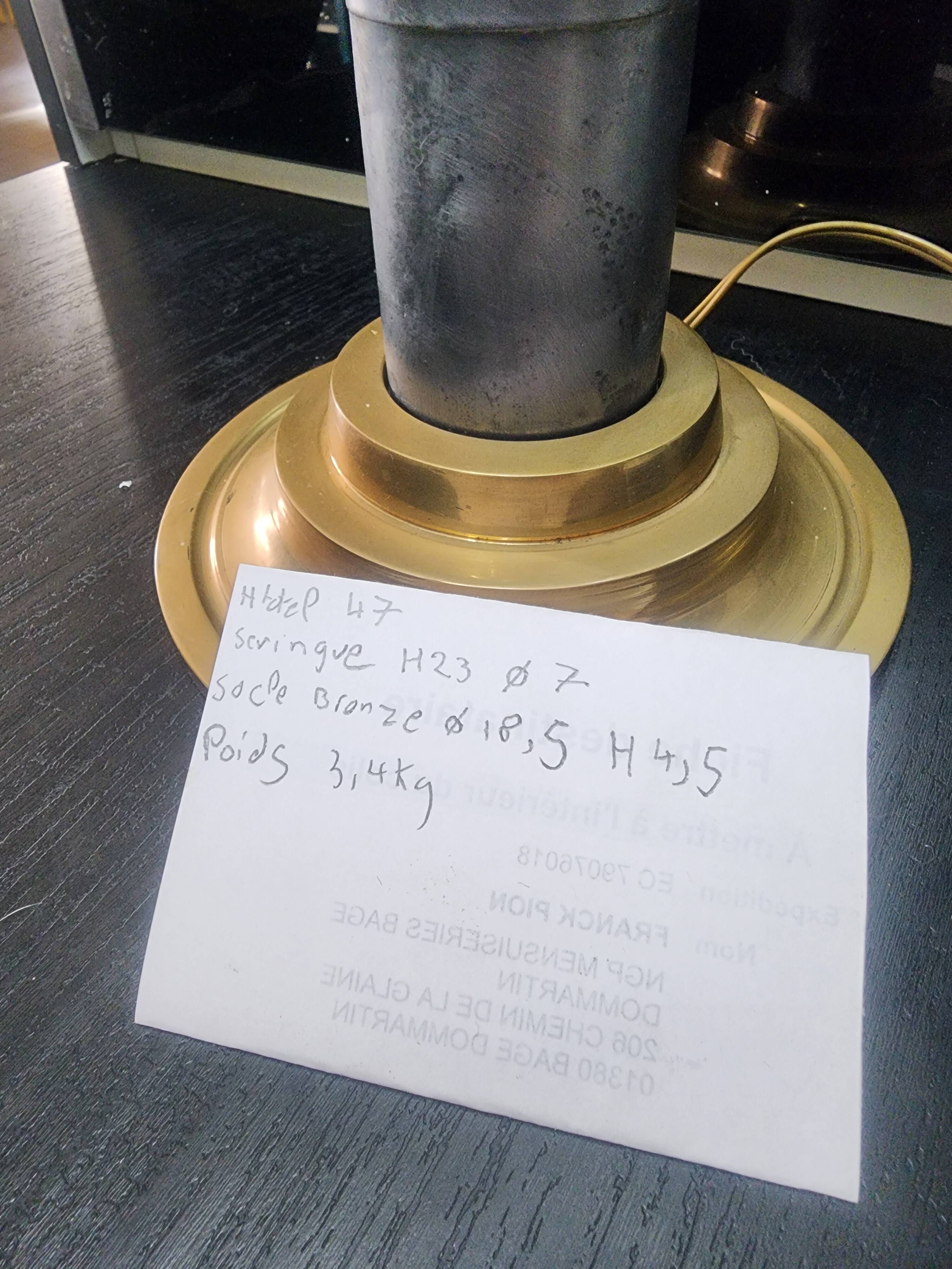 Set of 2 industrial & curiosity lamps – tin clysters