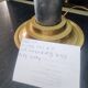 Lot de 2 lampes indus & curiosité – clystères étain