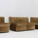 Vintage Italian curved modular sofa 1970s